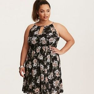 Torrid size 3 floral dress new with tags